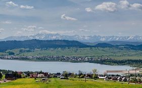 Domek u Chmielaków-Huba z widokiem na Jezioro Czorsztyńskie Tatry Balia